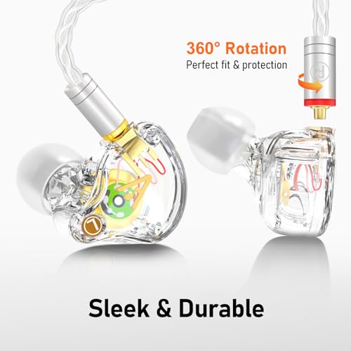 Image of Audiovance Vibes 202ML HiFi Wired Earbuds for iPhone 14 /13 /12 /11 /X, Pro Max