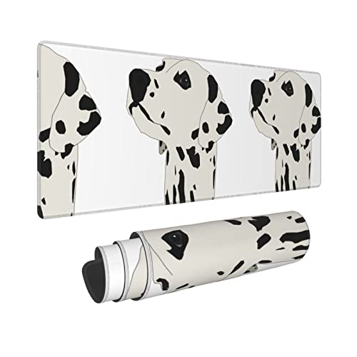 Tapis de souris Dalmatien grand format pour protéger le bureau