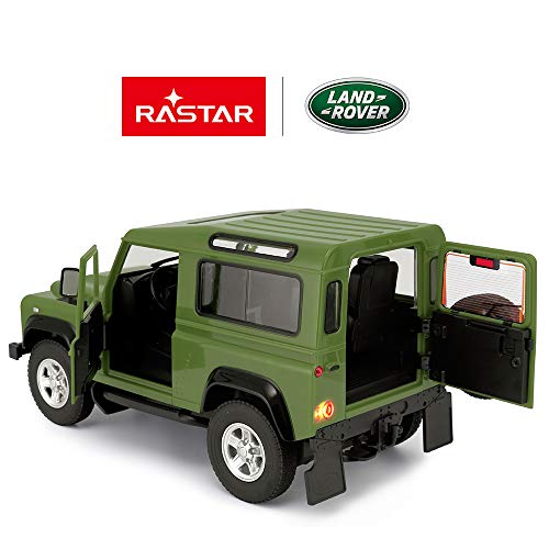 image for Land Rover Defender RC Car, RASTAR 1/14 Land Rover Remote Control Toy 