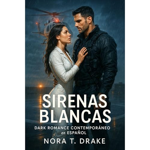 SIRENAS BLANCAS. Dark Romance Contemporáneo en Español Audiolibro Por Nora T. Drake arte de portada