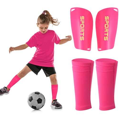 Syhood Soccer Shin Guards for Kids Youth Teens Adults Shin Pads and Sock Sleeves for 3-15 Years Old...