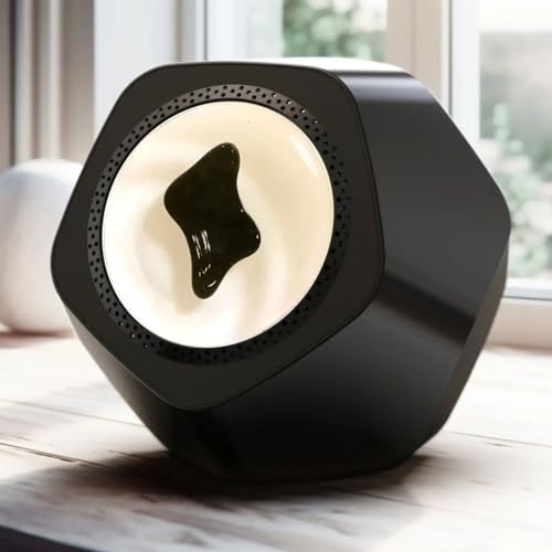 Głośnik Bluetooth z wizualnym wyświetlaczem Ferrofluid, przełączane tryby dynamicznego dźwięku, idealny dla entuzjastów technologii i wyjątkowe prezenty