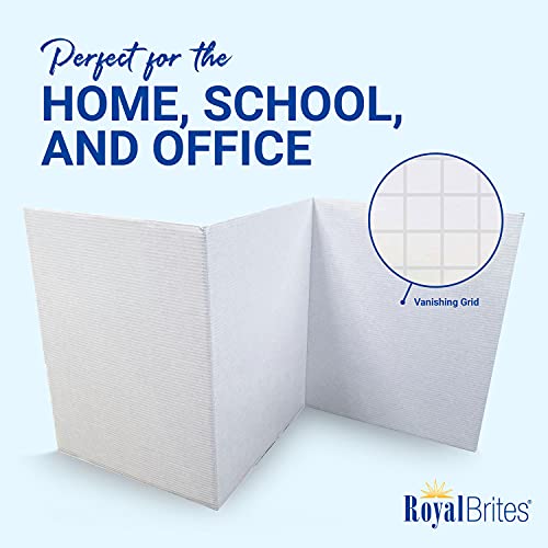 Royal Brites Project Board dobra tripla com linhas de grade, 35,5 x 83,5 cm, (27072)