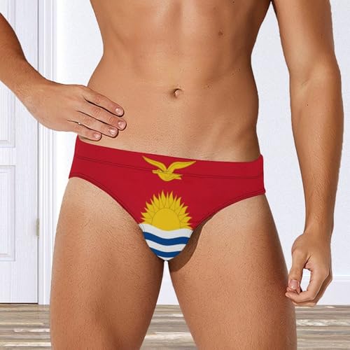 Kiribati Flag Men's Swimsuit Bikini Briefs Swim Underwear Stretchy Swimwear2