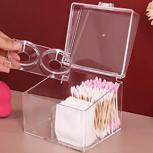 Multifunction Makeup Storage Containers, Makeup Sponge Rack, Vanity Countertop Storage Organizer Container