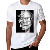 Black and White Warren Buffet EntrepreneurT-Shirt White M