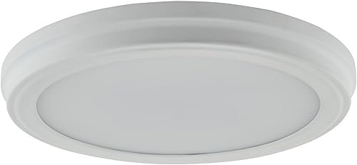 Miniatura 4 de Broan-NuTone AER110SLW Ventilador de baño con certificación Energy Star, mediano, blanco, habitaciones de 105 pies cuadrados