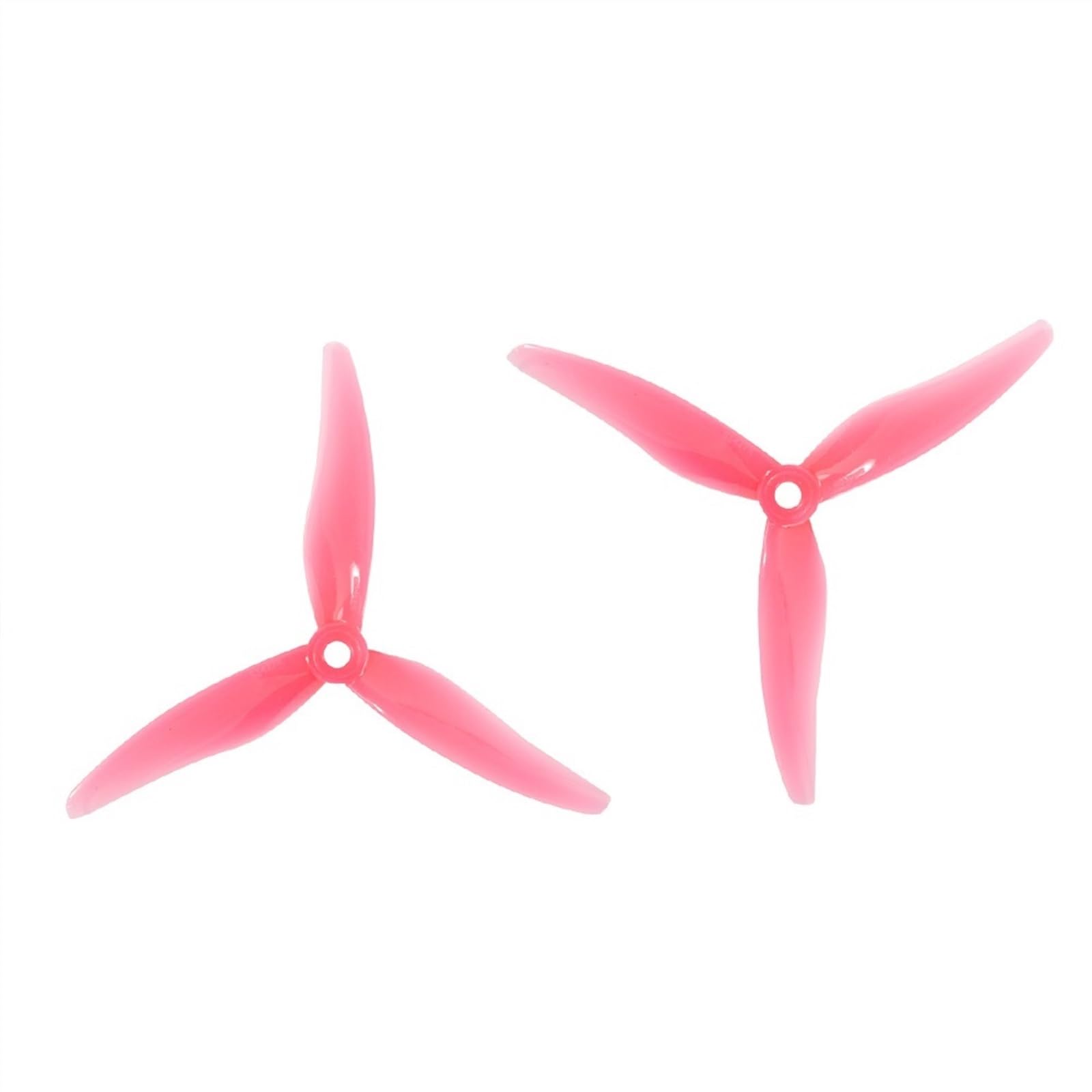 IWBR 51477 5.1X4.77X3 3-ostrzowe śmigło PC dla RC FPV Racing Freestyle 5 cali 5.1 cala drony wymiana DIY części ( Color : 12Pairs Pink )