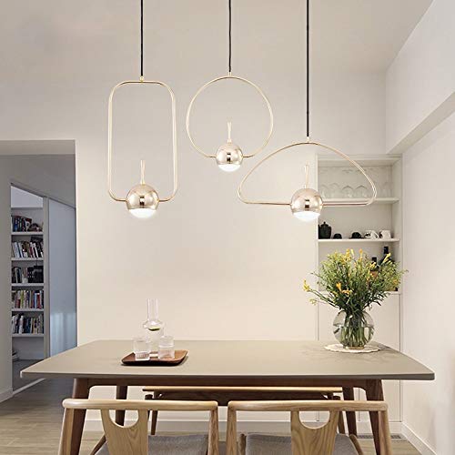 Lustre de maison moderne LED en acrylique avec éclairage doux - 4