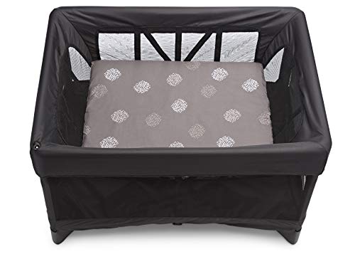 Image of 4moms breeze Bassinet Sheets, For Baby Bassinets and Furniture, Machine Washable and 100% Cotton, White & Grey, 2 Pack,2 Count (Pack of 1)