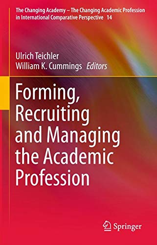 Buy Forming Recruiting and Managing the Academic Profession — BookShops.in
