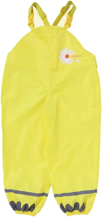 レインパンツ キッズ プレイウェア ズボン カ ッパ 幼児 お砂場着 キッズ用レインパンツ オールインワン 防水ツナギ カッパ 子供 レインフスーツ 雨具 反射テープ付き3 Xl