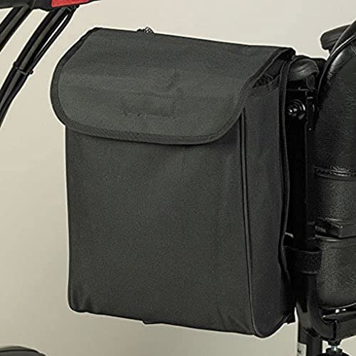 Sacoche latérale pour fauteuil roulant facilitant le quotidien des seniors