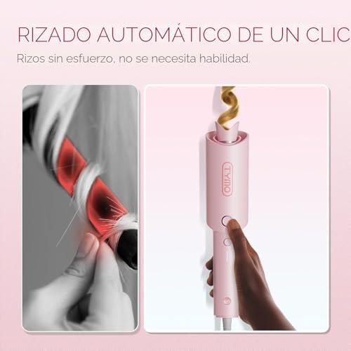 TYMO Automatic Rotating Curling Iron — detail view