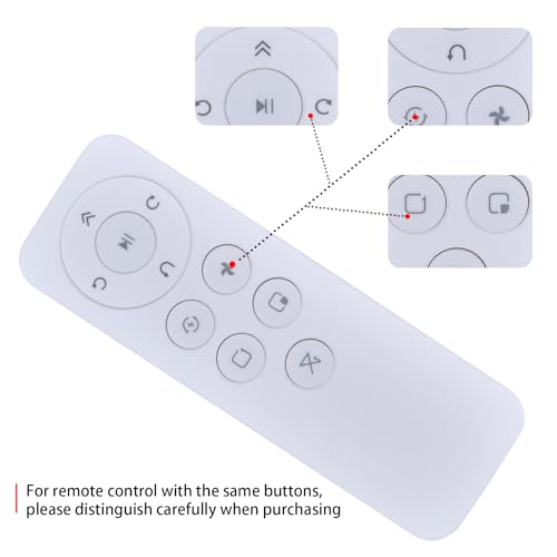 Télécommande de remplacement aspirateur Lefant M210 M210B M310 M320