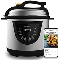 NEWLUX - Olla a Presión Programable 6L . Eléctrica de INOX, 10