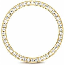 Ewatchparts 1.50CT BEAD NATURAL DIAMOND BEZEL ROLEX 36MM PRESIDENT DAY DATE 128238 128348