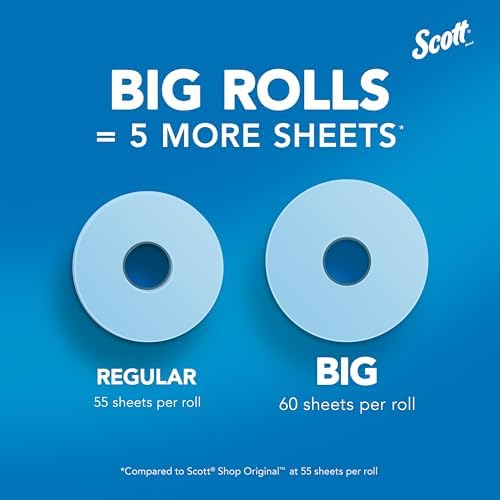 Scott Shop Towels 오리지널 빅 롤, 수건/롤 60개, 빅 롤 24개/케이스 — 사진 5