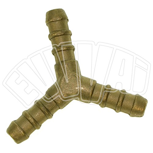 Raccordo a 3 uscite vie diam 8 mm per tubo gas gpl...