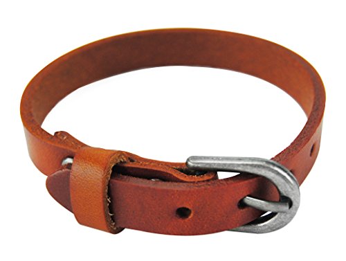 axy LAM15! Lederarmband Leather Bracelet! Surferarmband Schmuck (Gelb)