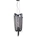 ET2 E22854-97BC, Mystic Large Drum Pendant, 6 Light Xenon, Chrome