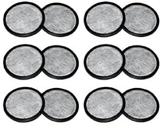 Water Filter Replacement Discs, Replaces Mr. Coffee WFF-3 Water Filter Discs- Set of 12