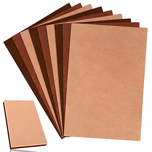Feutre doux et épais marron haut de gamme pour patchwork et art textile