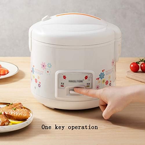 Rice Cooker (2L-5L) Household Intelligent Thermal Insulation Multifunctional Non-Stick Cooker, Small Household Appliances with Steamer Dormitory Can Accommodate 1-8 People (Size : 3L)
