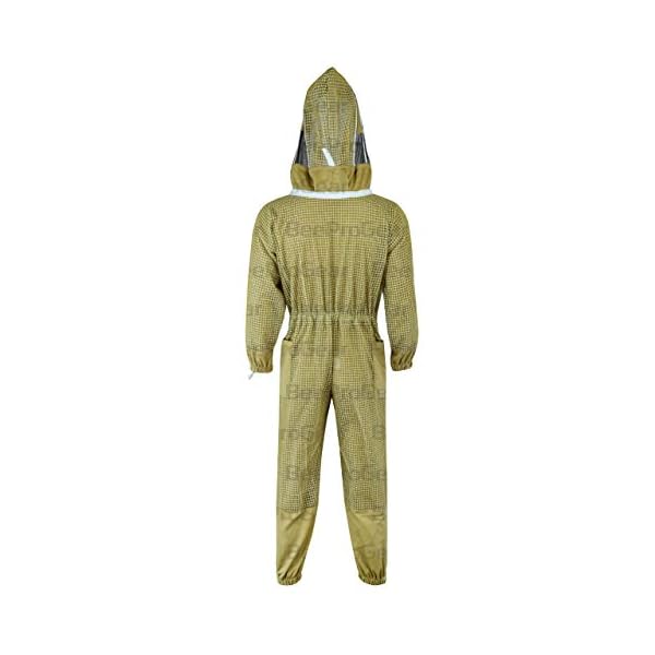 Bee Suit PSFV B, 3-lagiger Pilotanzug für Imker, Unisex, Bienenanzug, Fencing Schleier – Bild 5