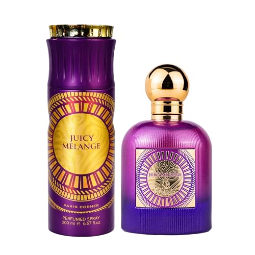 Paris Corner Bundle Juicy Melange EDP & Deodorant Perfume for