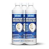 bio-chem - Produit detartrant wc efficace 3L - Nettoyant salle de bain desodorisant - Entretien menager maison nettoyage surpuissant tartre