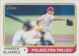 2023 Topps Heritage #219 Ranger Suarez Philadelphia Phillies Baseball Card - GotBaseballCards