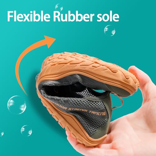 Men's Water Shoes Lightweight Aqua Shoes for Beach Swim Pool Kayaking2