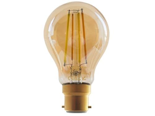 Link2Home Wi-Fi LED Filament Bulb with Dimmable Warm to Cool White Light, Control via App or Voice, E27 Fitting