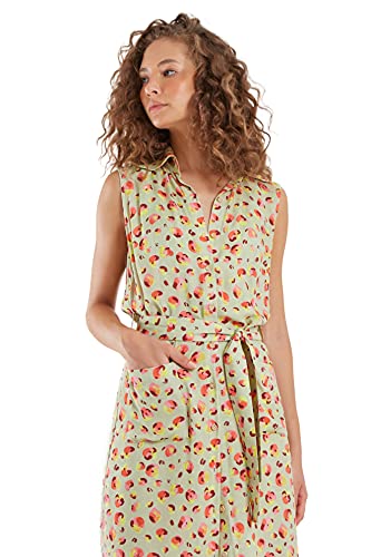 VESTIDO CHEMISE MIDI REGATA LEOPARDUS,167,ADULTO FEMININO,LEOPARDUS,P