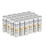 Cerveza Clara Corona Cero sin alcohol tipo pilsner, 24 latas de 355ml, disfruta su auténtico sabor ligeramente amargo y...