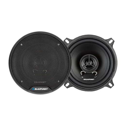 BLAUPUNKT BPS-E552 5" 2-Way Car Speakers 80W with Grilles - Superior Sound Clarity, Durable Design, Easy Install – Pair Bundle with Gravity Magnet Phone Holder