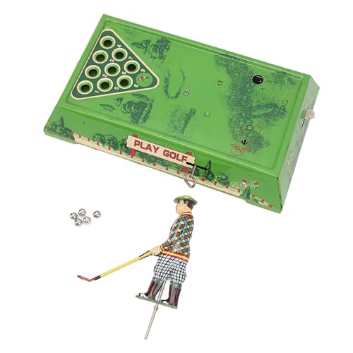 Syrisora ​​relógio de Brinquedo Vintage, Folha de Flandres, Jogo retrô de Golfe, Jogos Internos, Bri