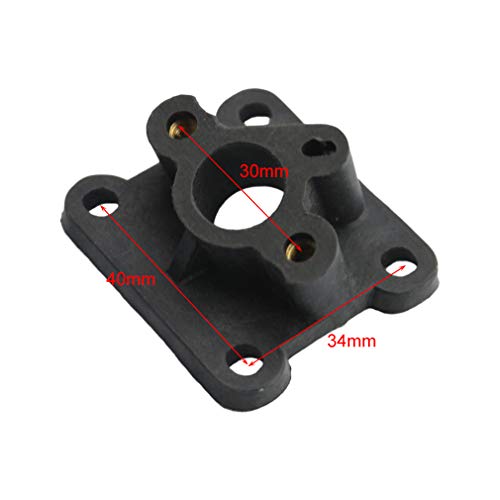 GOOFIT Ansaugkrümmer Rohr Ersatz für 2-Takt-47cc (40-6) / 49cc (44-6) Pocketbike