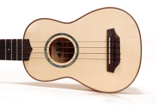 Kala KA-FMS Flamed Spalted Maple Soprano Ukulele - Les Beatles, Paul McCartney, John Lennon, RIngo Starr, George Harrison Kala KA-FMS Flamed Spalted Maple Soprano Ukulele – Image 7
