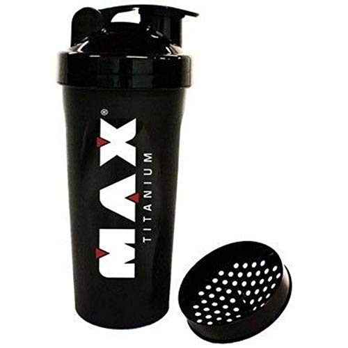 Coqueteleira Fumê (600ml) - Max Titanium