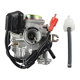 Facile installazione: progettato per essere facile da installare, questo carburatore è una soluzione senza problemi per il tuo scooter. Con il suo design intuitivo, puoi facilmente installarlo sul tuo ciclomotore cinese 6 139QMB senza complicazioni.