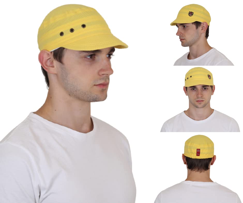 NEON ROCK Premium Stylish Comfortable and Light Weight Caps for All Sports and Outdoor Activities, Easy to Carry Caps with Natural Cotton Fabric