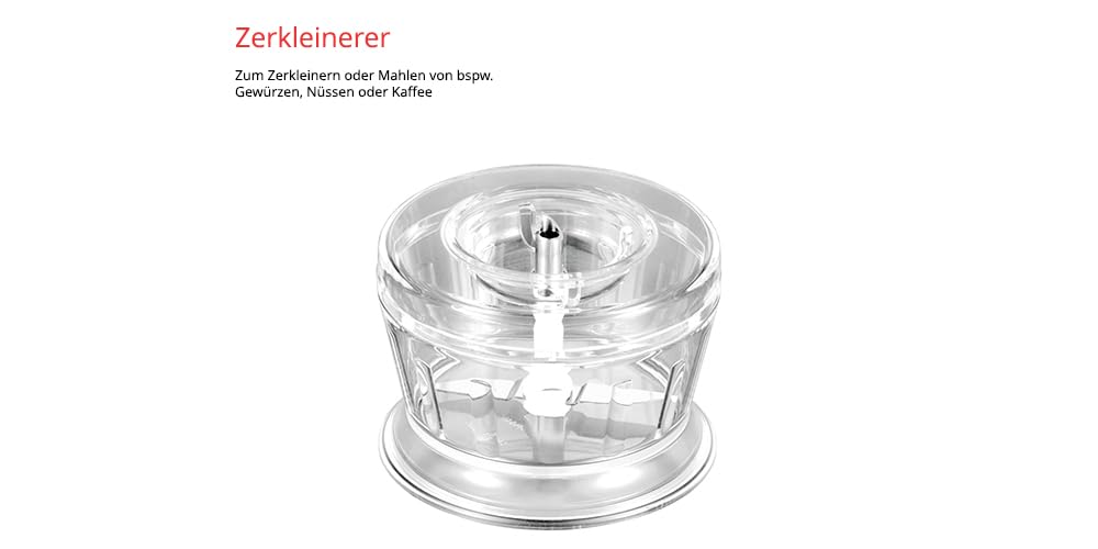 ESGE Zauberstab M 160 G Gourmet 90610 Stabmixer, Pürierstab, 2 Stufen bis 15.000 U/Min, ergonomischer Griff, langlebiger, robuster Motor, inkl. Zubehör, 160W, Made in Switzerland
