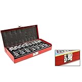 Photo Gallery vetrineinrete® set bussole 16 pz impronta torx maschi e femmine con inserti punte per trapano e28 Photo Gallery vetrineinrete® set bussole 16 pz impronta torx maschi e femmine con inserti punte per trapano e28