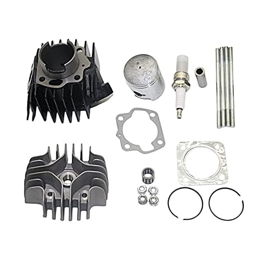 IPOTCH Cylinderkolvringar tätningsset, kompatibel med Suzuki Quadrunner LT50 1984–1987, motorcykel 1111–04001