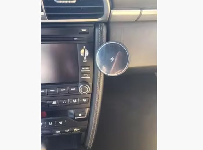 Glove Box Phone Mount Charger for Porsche 997 911 LHD