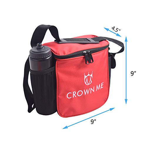image for CROWN ME Disc Golf Starter Set,Disc Golf Set with 6 Discs, 1 Marker,1 