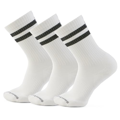 Smartwool Everyday Athletic Stripe Crew Socks 3pk