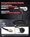 VEVOR 160Amp Spool Gun with 20FT Cable, Replacement for Miller Spoolmate 200 Series (300497) - with 11PCS Mig Welding Contact Tips, ER4043 0.035